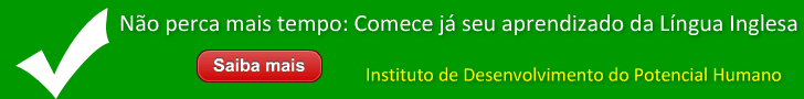 N�o perca mais tempo em sua vida: comece j� o curso de ingl�s online do IDPH