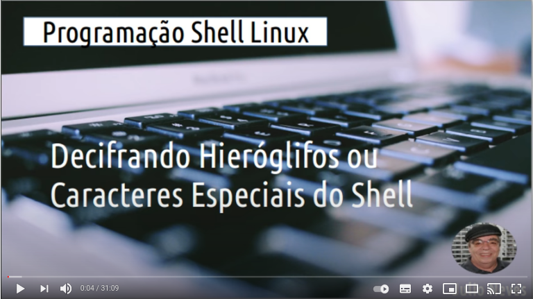 Video: Caracteres Especiais do Shell